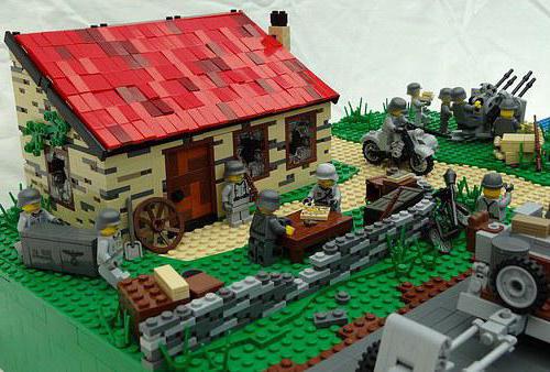 Militārās "Lego" iekārtas: apskats, instrukcijas