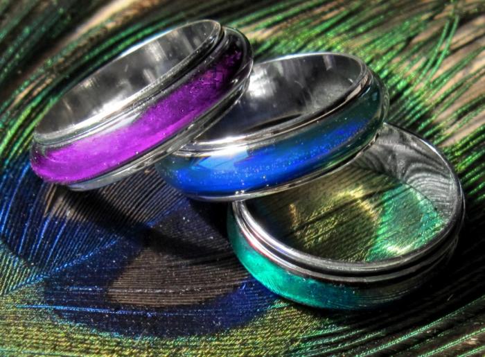 hameleonu gredzenu krāsu nozīme