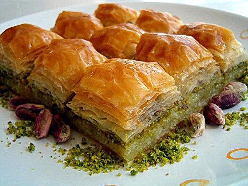 Baklava Krimas: gatavošanas recepte