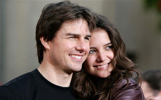 Tom Cruise un Katie Holmes