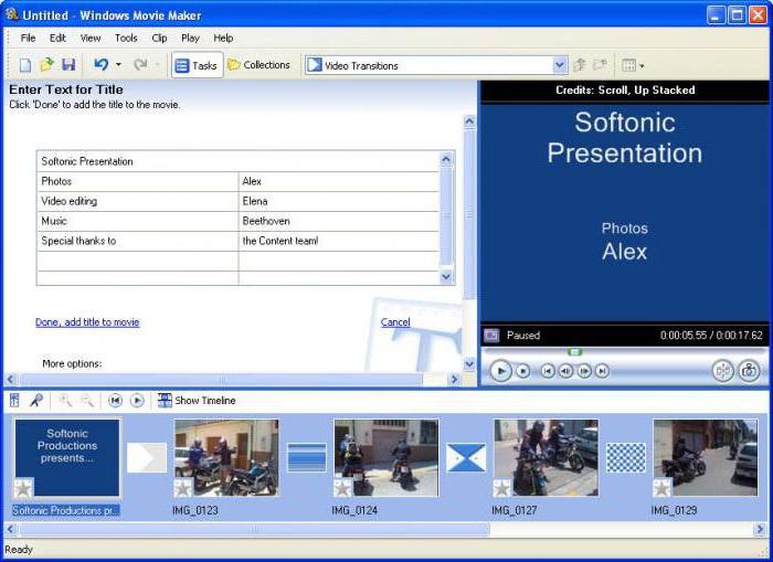 Windows Movie Maker: kā lietot? Soli-pa-solim instrukcija