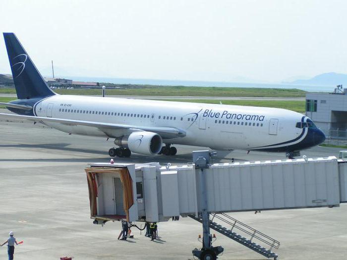 blu panorama airlines 