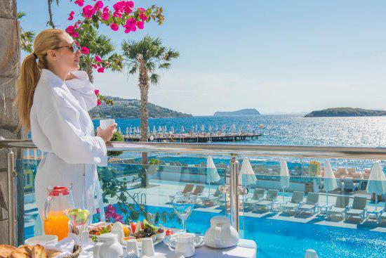 Hotel Grand Park Bodrum 5 * (Turcija, Bodruma): apraksts un atsauksmes