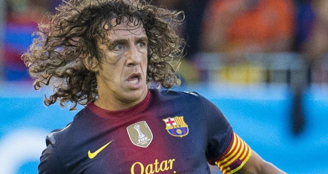 Carles Puyol - "Barcelona" pastāvīgais kapteinis