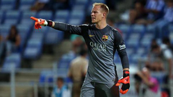 Vācu vārtsargs Mark-Andre ter Stegen