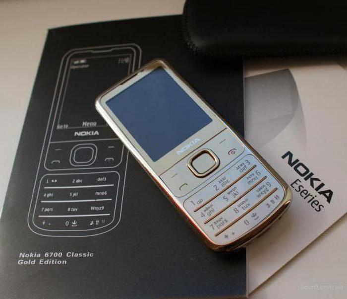 6700 nokia gold