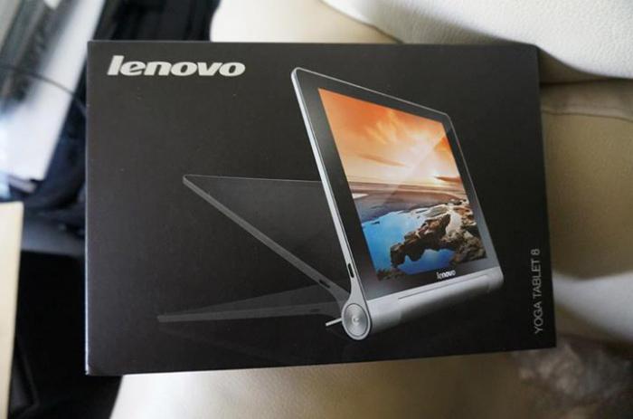 Lenovo Joga Tabletes fotogrāfija